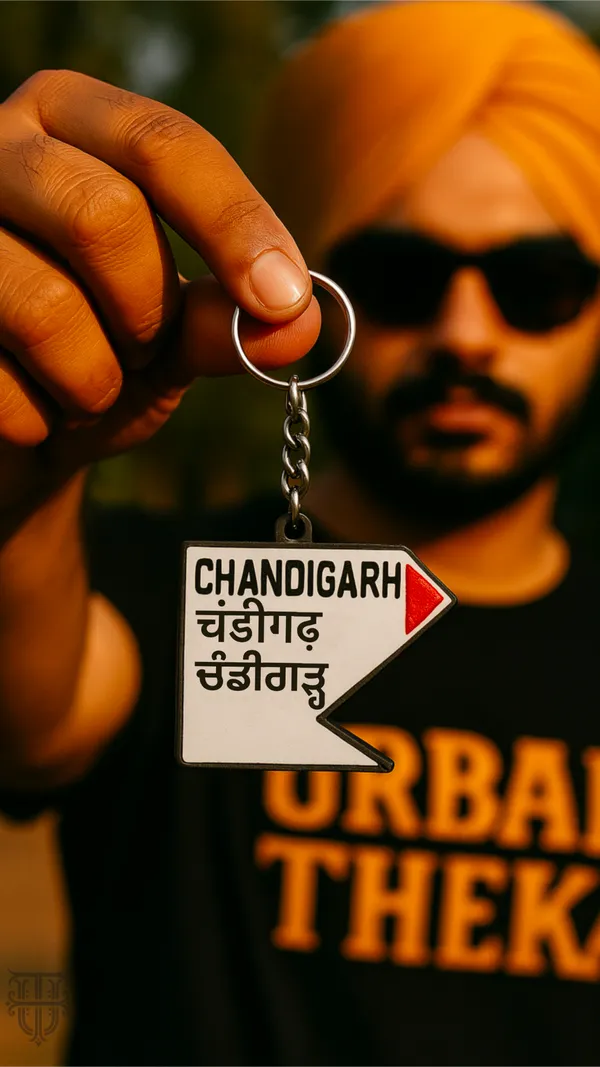Chandigarh_Milestone_Keychain
