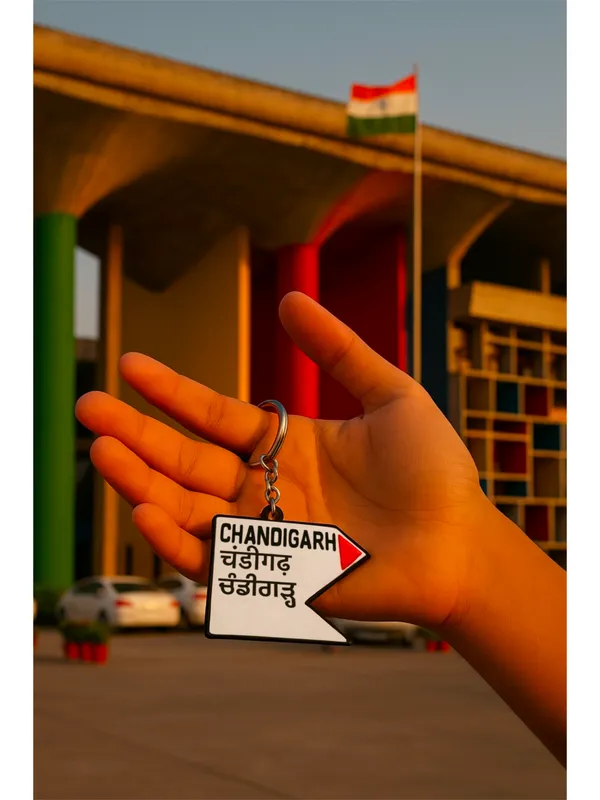 Chandigarh_Milestone_Keychain