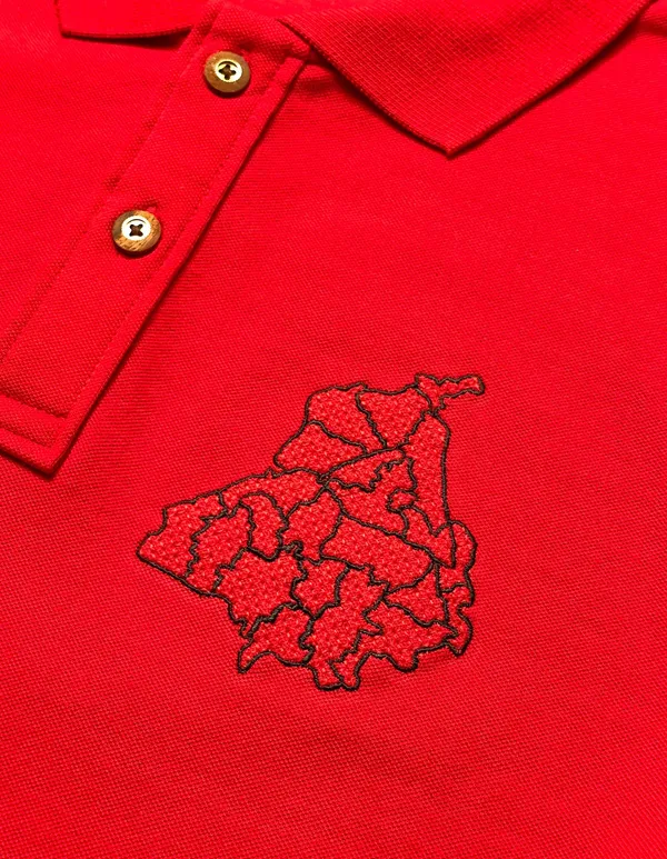 Punjab_Dist_Map_Embroidery_Red_Polo_T-Shirt