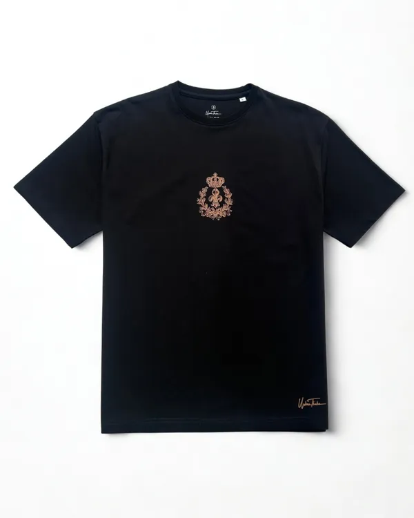 Maharaja_Ranjit_Singh_Regal_Legacy_Black_Velvet_Print_T-Shirt