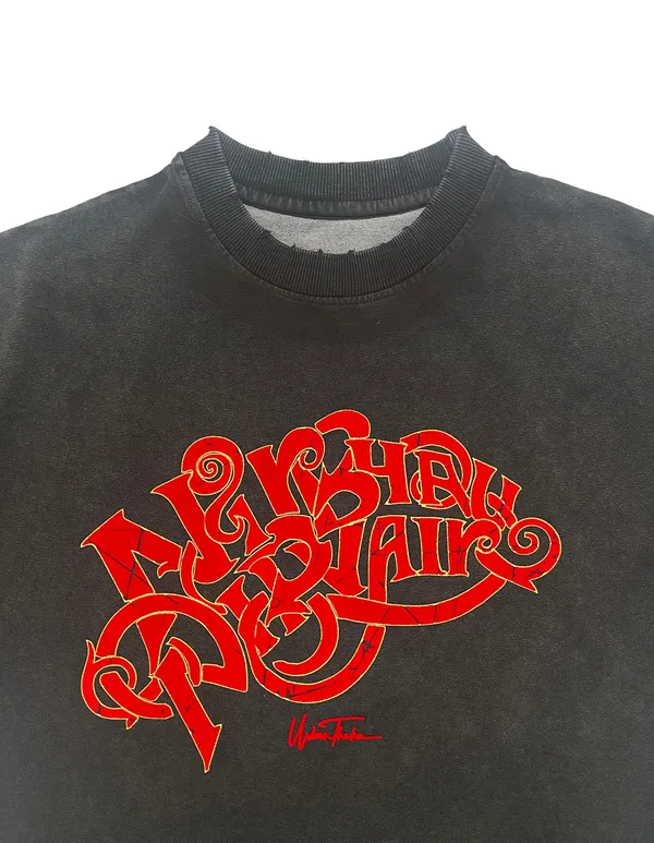 Nirbhau_Nirvair_Red_Velvet_Print_On_Black_Stonewashed_T-Shirt