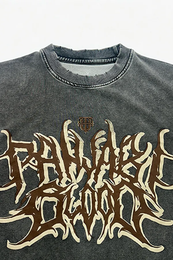 Punjabi_Blood_Distressed_Grey_T-Shirt