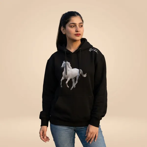 Nukra_Black_Cotton_And_Lycra_Hoodie