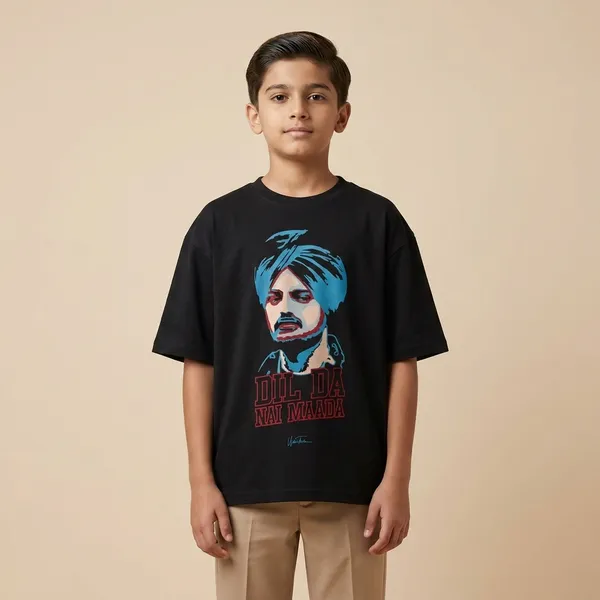 Dil_Da_Nai_Maada_Kids_T-Shirt