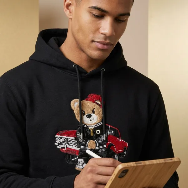 Teddy_Embroidery_Hoodie_|_Black