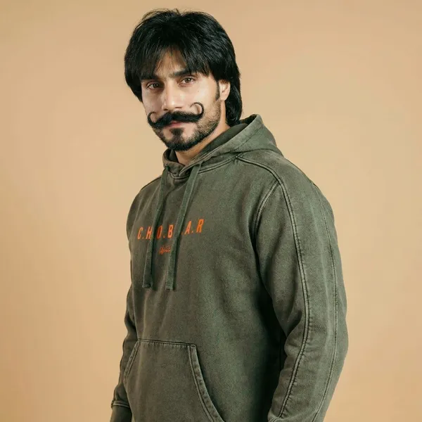 C_H_O_B_B_A_R_Olive_Green_Hoodie