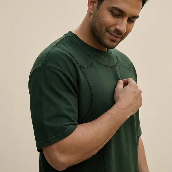 T-Shirt_For_Men_|_Dark_Green