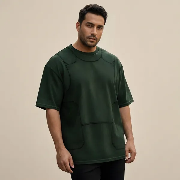 T-Shirt_For_Men_|_Dark_Green