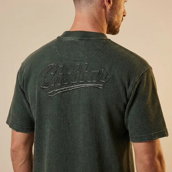 Chobbar_Applique_Green_T-Shirt