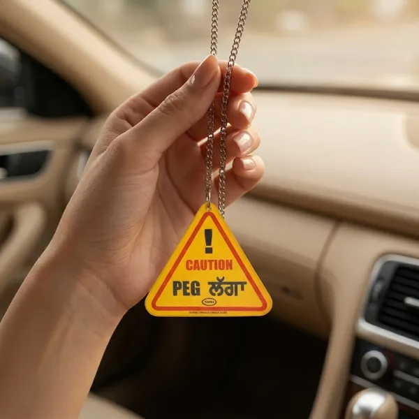 Caution_Peg_Lagga_Car_Hanging