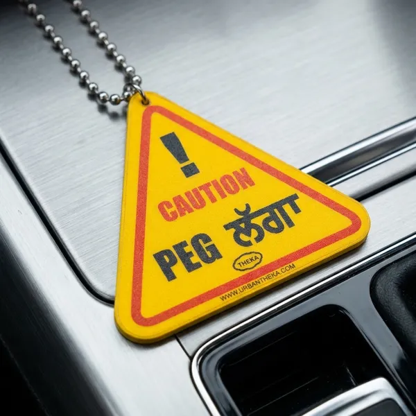 Caution_Peg_Lagga_Car_Hanging