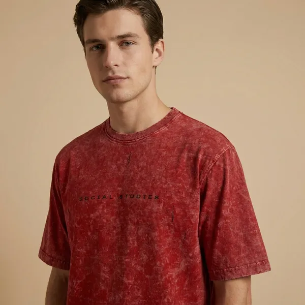All_Grams_No_Scams_Stonewashed_Red_T-Shirt