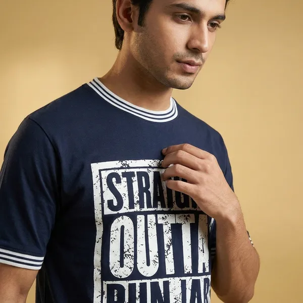 Straight_Outta_Punjab_Blue_And_White_Rib_Boys_T-Shirt