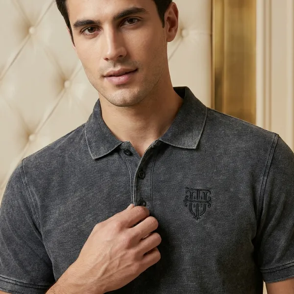 Stone_Polo_T-Shirt_|_Black
