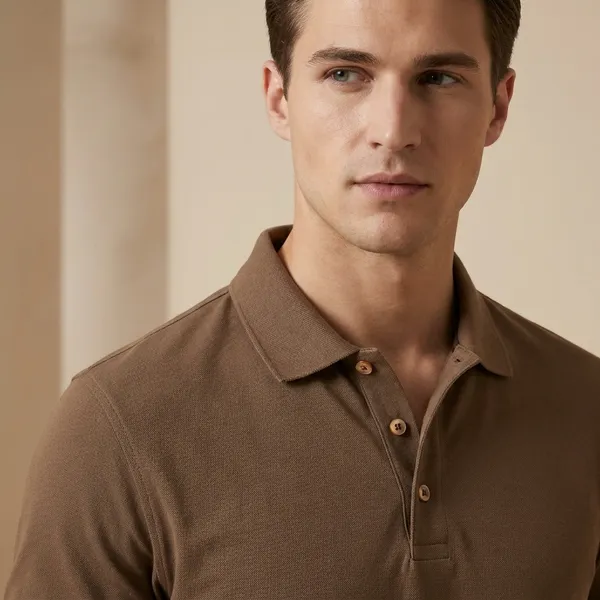 Watchout_Light_Brown_Polo_T-Shirt