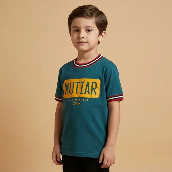 Mutiar_Junior_Teal_Green_T-Shirt