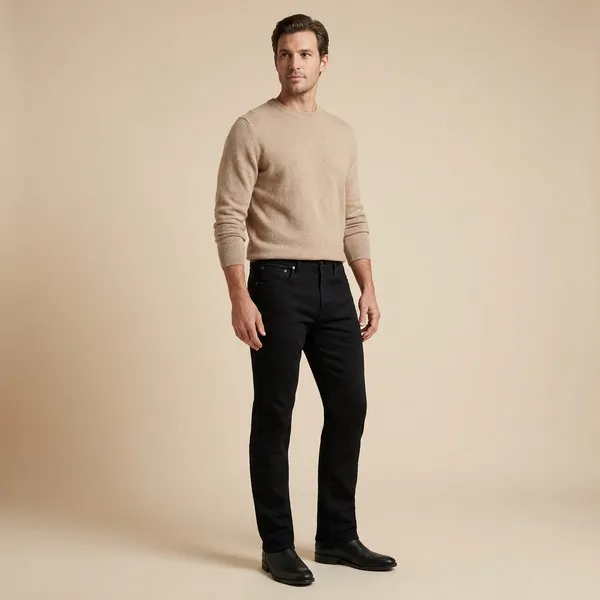 Jet_Black_Denim_Bootcut_Jeans