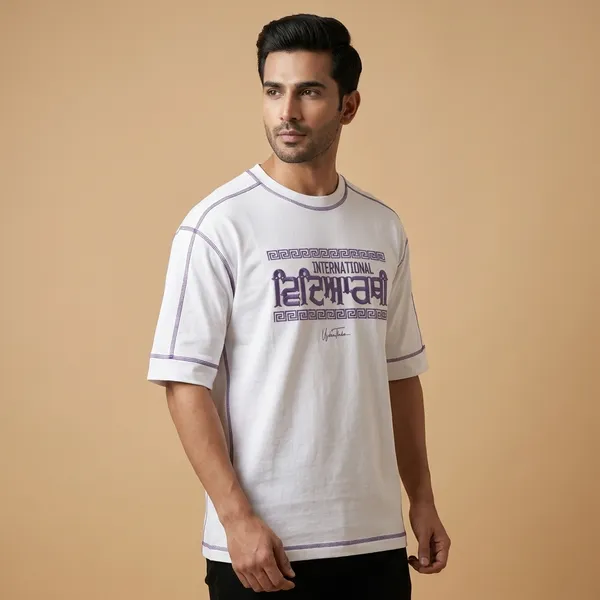 International_Vidyarthi_White_T-Shirt