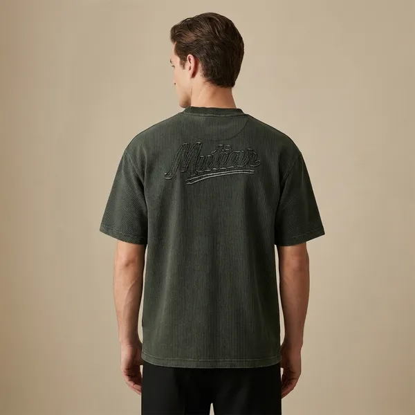 Mutiar_Applique_Green_T-Shirt
