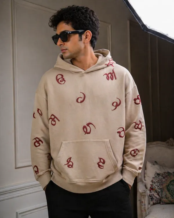 Maa_Boli_Cream_Designer_Hoodie