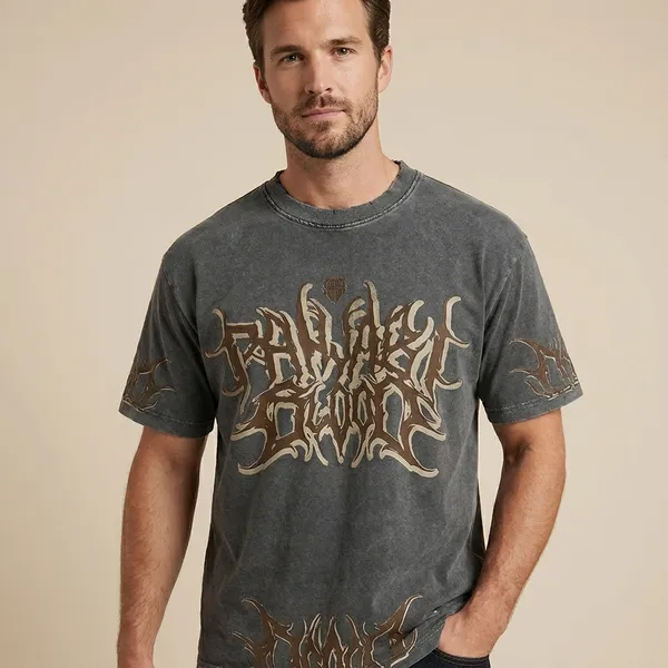 Punjabi_Blood_Distressed_Grey_T-Shirt