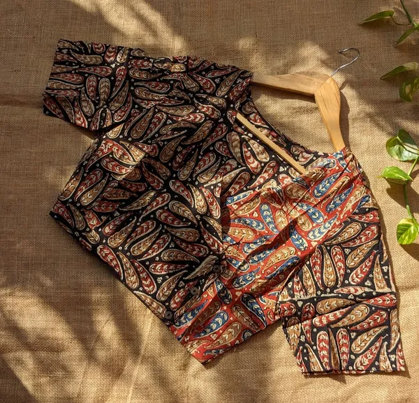 Paisley_Motifs_Angrakha__Cotton_Handblock_Blouse