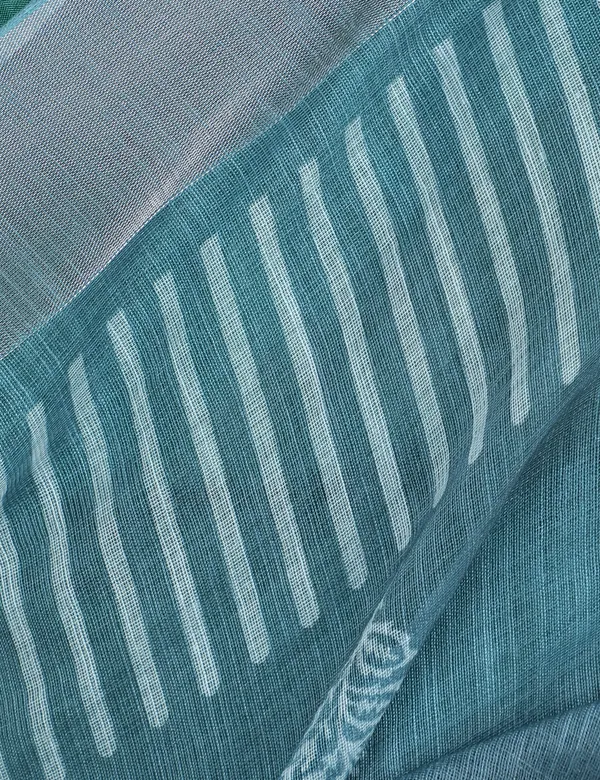 Tantvi_Amber_Aura_Cotton_Linen_Saree