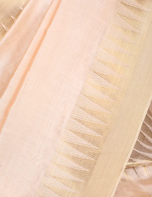 Tantvi_Auric_Weave-Peach_Chanderi_Zari_Saree