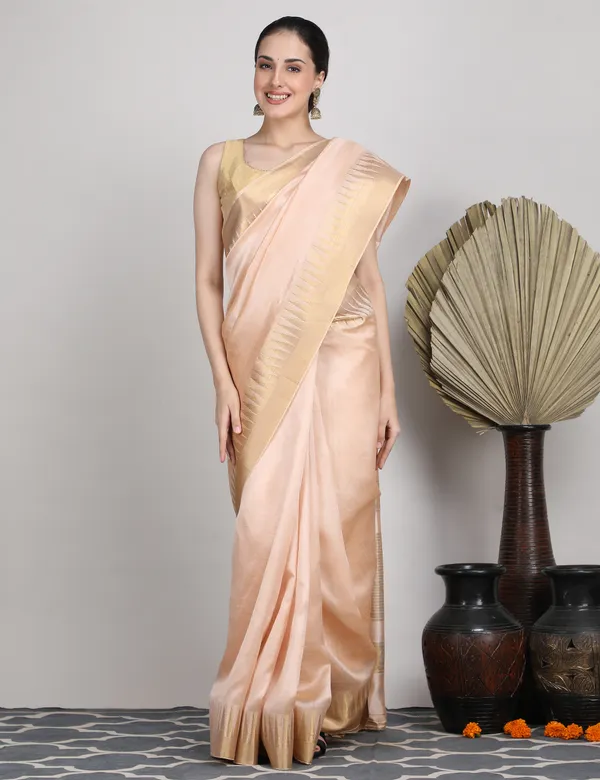 Tantvi_Auric_Weave-Peach_Chanderi_Zari_Saree