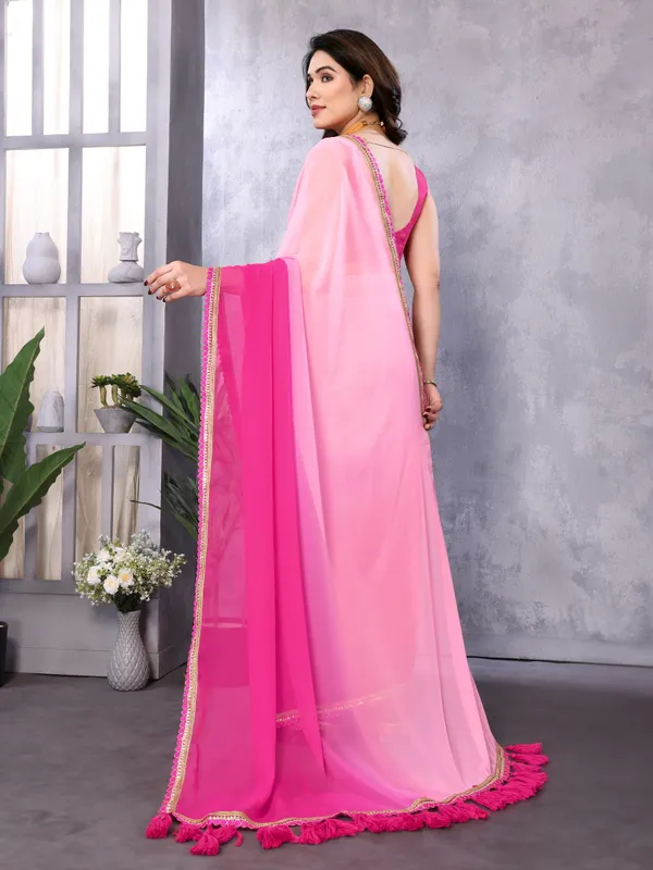 Tantvi_Pink_Mirage_Pure_Georgette_Saree