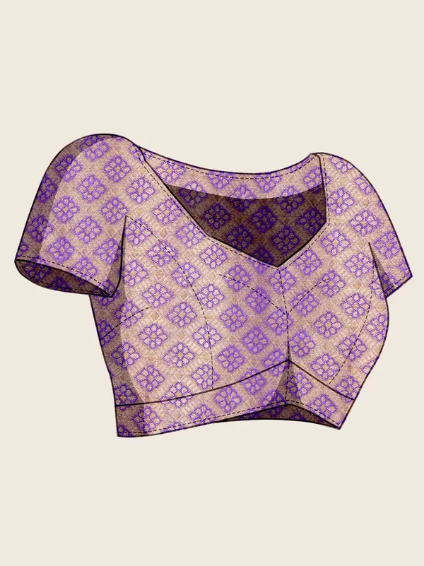 Tantvi_Crimson_Canopy_Banarsi_Silk_Jacquard_Saree