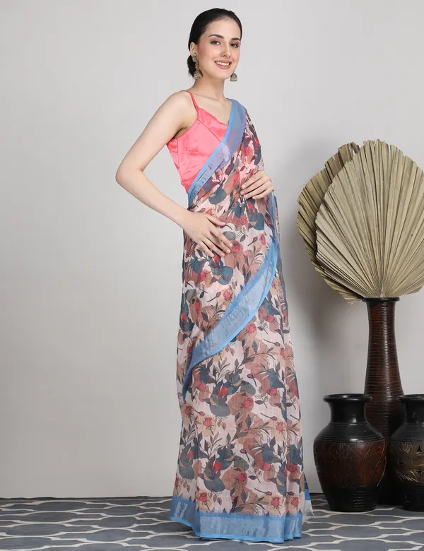 Tantvi_Dust_&_Dream_Cotton_Linen_Saree