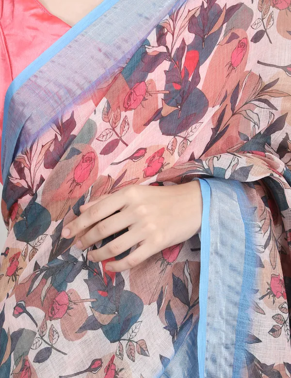 Tantvi_Dust_&_Dream_Cotton_Linen_Saree