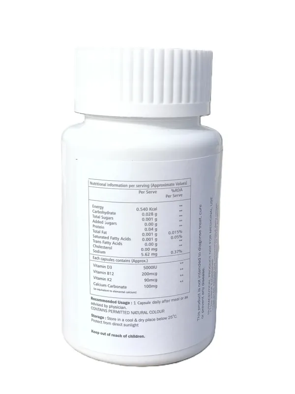PACK_OF_2_SUNSTORME_VITAMIN_D3_5000_IU,_K2,_B12,_&_CALCIUM_CARBONATE_CAPSULES|_(60_Capsule)