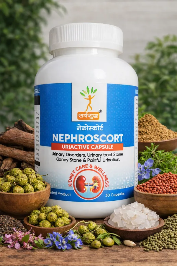 Pack_Of_2_Ayurvedic_Kidney_Stone_&_Urinary_Tract_Capsule_For_Painful_Urination_Nephroscort_(30_Capsules)