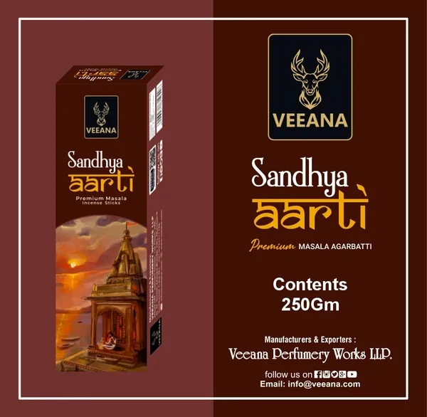 Pack_Of_2_Brown_Sandhya_Aarti_Premium_Masala_Batti_250_Gram_Box