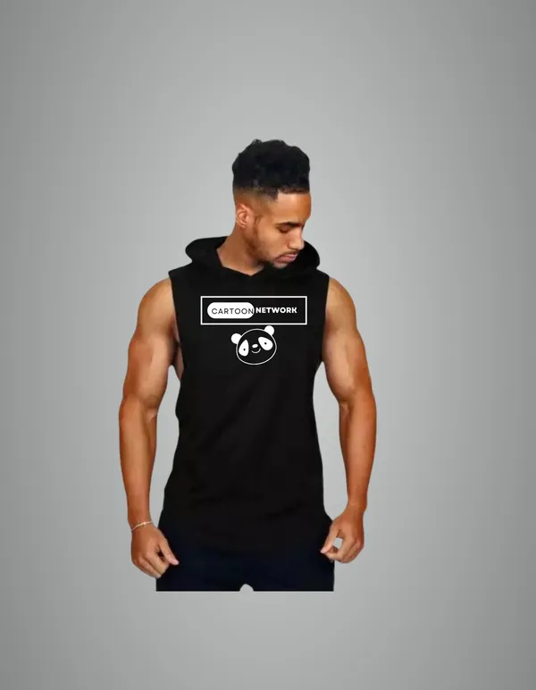 Black_Cotton_Blend_Trendy_Cartoon_Network_Gym_Vest_For_Men