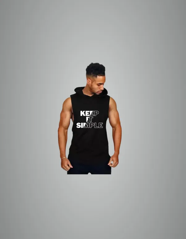 Black_Cotton_Blend_Trendy_Keep_It_Simmple_Gym_Vest_For_Men