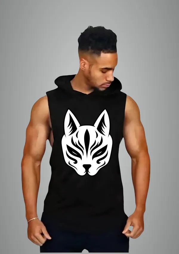Black_Cotton_Blend_Trendy_Catt_Face_Gym_Vest_For_Men
