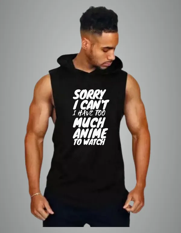 Black_Cotton_Blend_Trendy_Sorry_I_Can'T_Gym_Vest_For_Men
