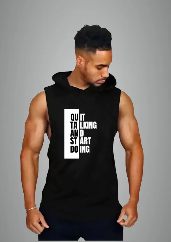 Black_Cotton_Blend_Trendy_Quit_Talking_Gym_Vest_For_Men