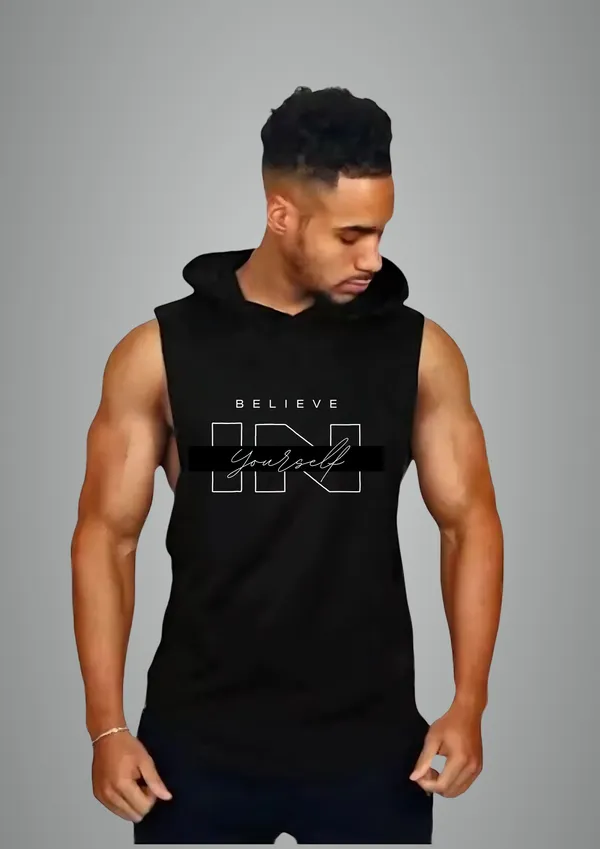 Black_Cotton_Blend_Trendy_Believe_In_Youurself_Gym_Vest_For_Men