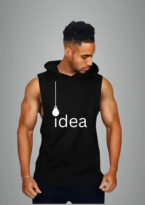 Black_Cotton_Blend_Trendy_Idea_Gym_Vest_For_Men