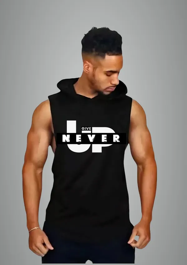 Black_Cotton_Blend_Trendy_Never_Give_Up_Gym_Vest_For_Men