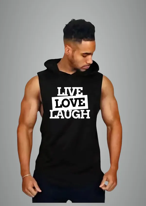 Black_Cotton_Blend_Trendy_Live_Love_Gym_Vest_For_Men