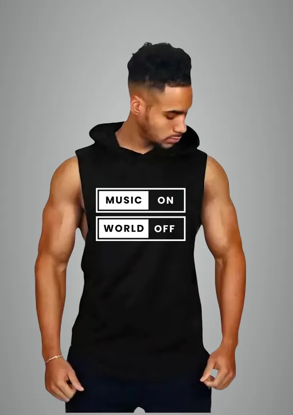 Black_Cotton_Blend_Trendy_Music_On_Gym_Vest_For_Men