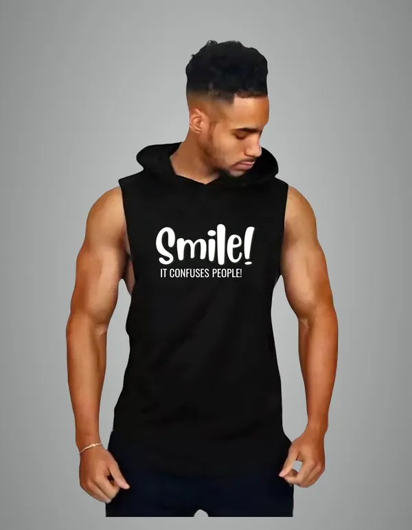 Black_Cotton_Blend_Trendy_Smille_Gym_Vest_For_Men