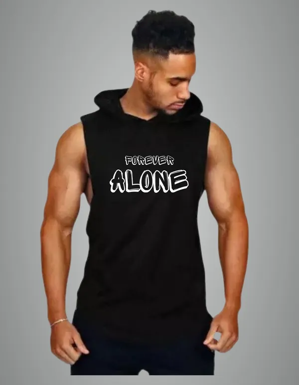 Black_Cotton_Blend_Trendy_Forrever_Alone_Gym_Vest_For_Men