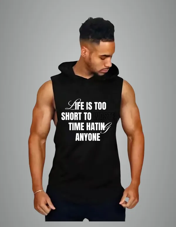 Black_Cotton_Blend_Trendy_Life_Is_Too_Gym_Vest_For_Men