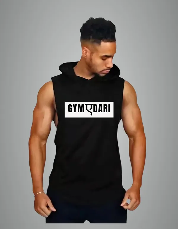 Black_Cotton_Blend_Trendy_Gymedari_Gym_Vest_For_Men